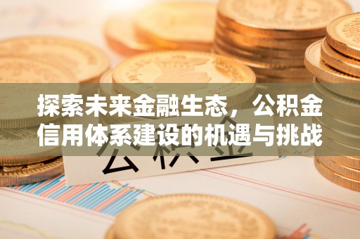 修武探索未来金融生态，公积金信用体系建设的机遇与挑战