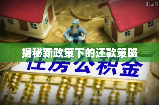 修武揭秘新政策下的还款策略