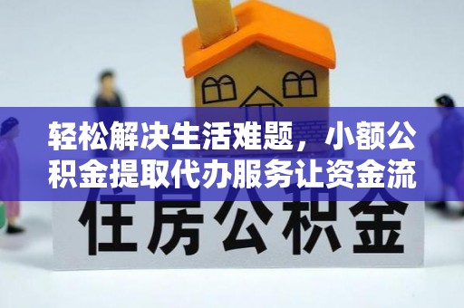 修武轻松解决生活难题，小额公积金提取代办服务让资金流动更便捷
