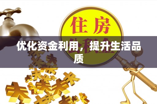 修武优化资金利用，提升生活品质