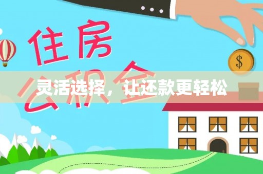 修武灵活选择，让还款更轻松