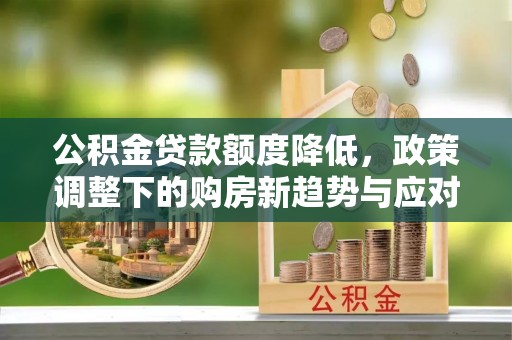修武公积金贷款额度降低，政策调整下的购房新趋势与应对策略