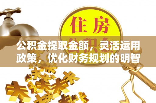 修武公积金提取金额，灵活运用政策，优化财务规划的明智选择