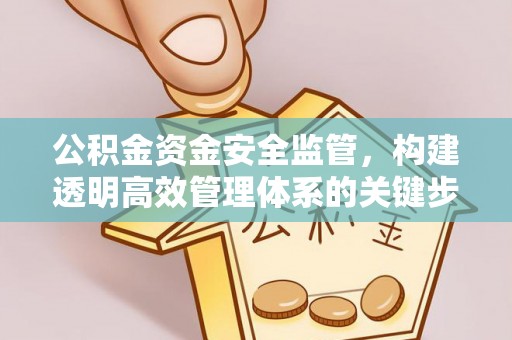 修武公积金资金安全监管，构建透明高效管理体系的关键步骤