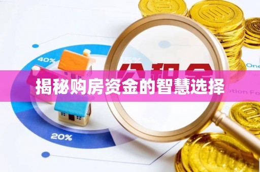 修武揭秘购房资金的智慧选择