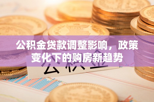 修武公积金贷款调整影响，政策变化下的购房新趋势