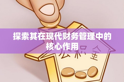 修武探索其在现代财务管理中的核心作用