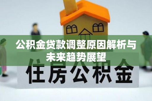 修武公积金贷款调整原因解析与未来趋势展望