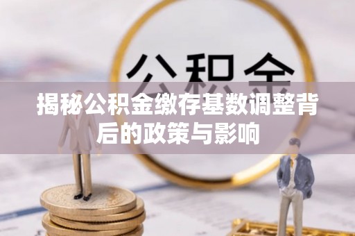 修武揭秘公积金缴存基数调整背后的政策与影响