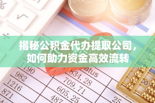 修武揭秘公积金代办提取公司，如何助力资金高效流转