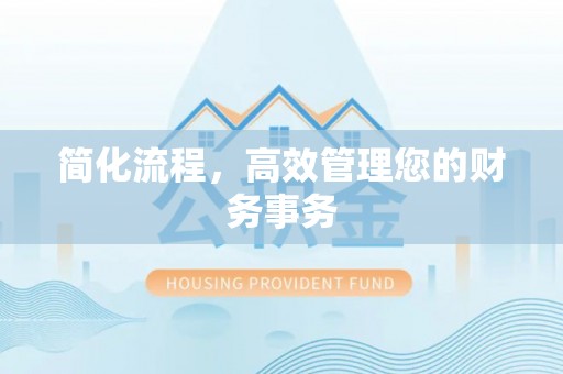修武简化流程，高效管理您的财务事务