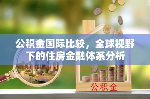修武公积金国际比较，全球视野下的住房金融体系分析